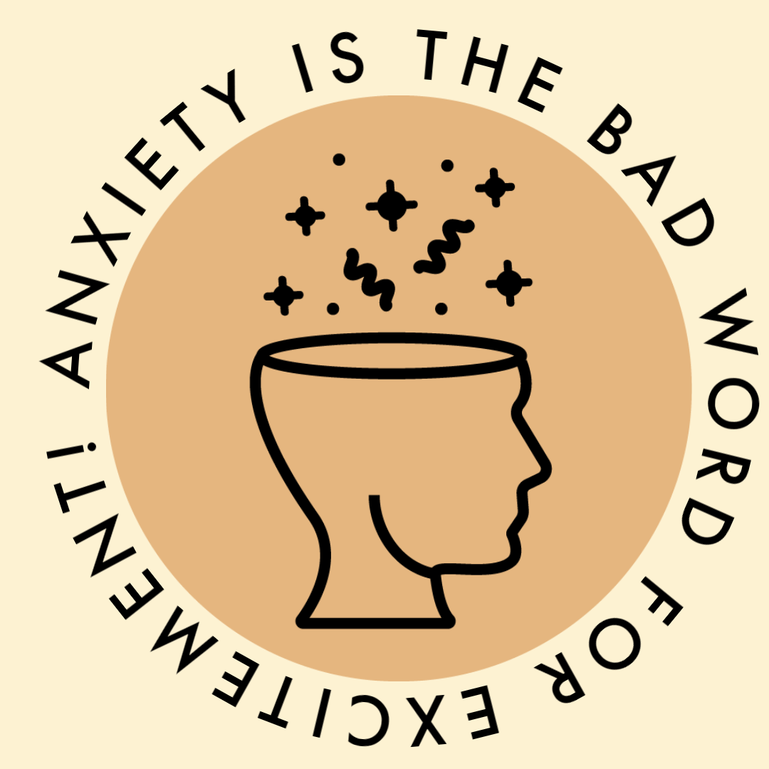 Anxiety = Excitement Thoughtitudes